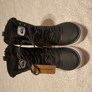 Quiksilver Lined Lace Up Winter Warm Snow Boots